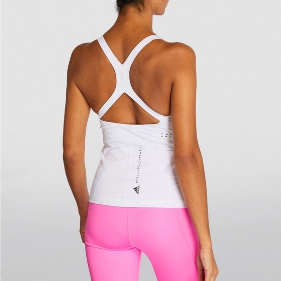 Adidas by Stella McCartney TruePurpose Tank Top in White Size Large NWT - Picture 2 of 8